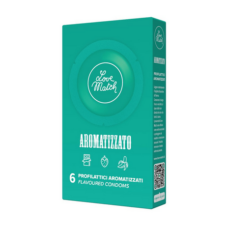 Kondome Aromatizzato aromatisiert 6 Stück