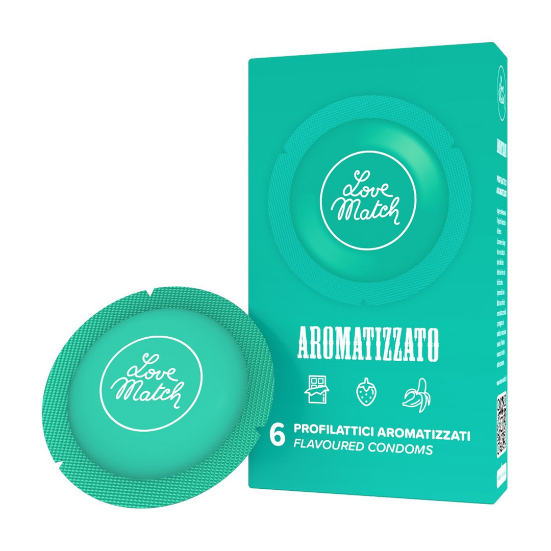 Kondome Aromatizzato aromatisiert 6 Stück