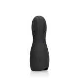 Masturbator-Sleeve mit Vibration Schwarz 6,4 cm