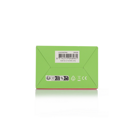 Massagestab Silikon ultraweich beidseitig Prestone Pink 7,5 x Ø 3,7 cm