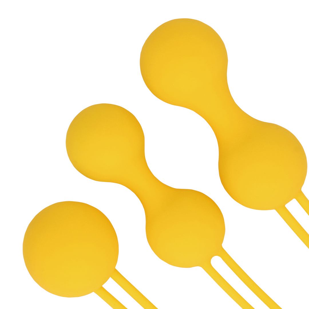 Liebeskugeln-Übungsset Lemonade Yellow 7,6 x Ø 2,9 cm