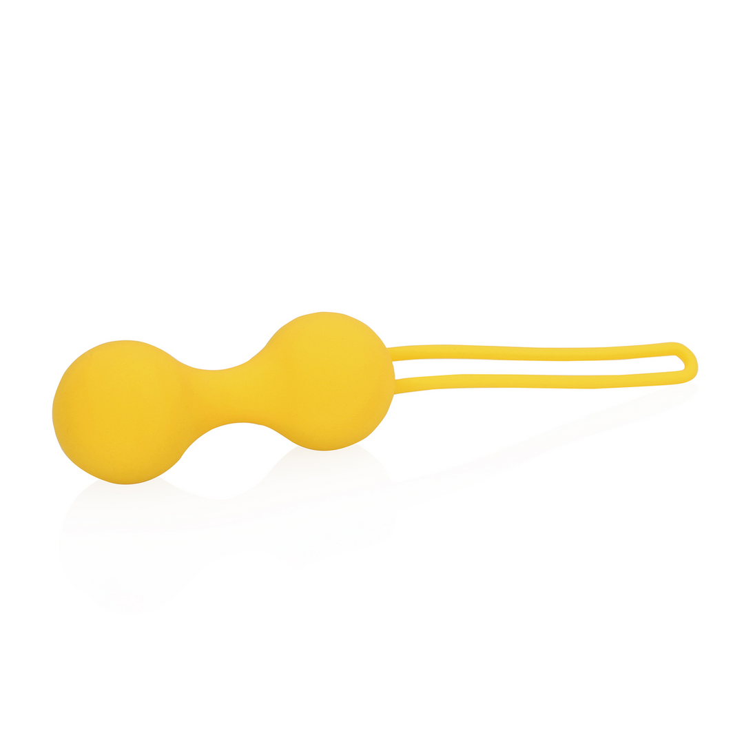 Liebeskugeln-Übungsset Lemonade Yellow 7,6 x Ø 2,9 cm