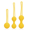 Liebeskugeln-Übungsset Lemonade Yellow 7,6 x Ø 2,9 cm