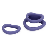 Penisring-Set herzförmig Violet Storm 5,8 cm