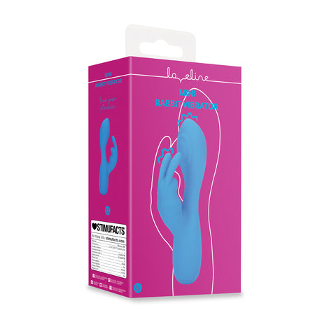Mini-Rabbit-Vibrator Blau 6 x Ø 3 cm