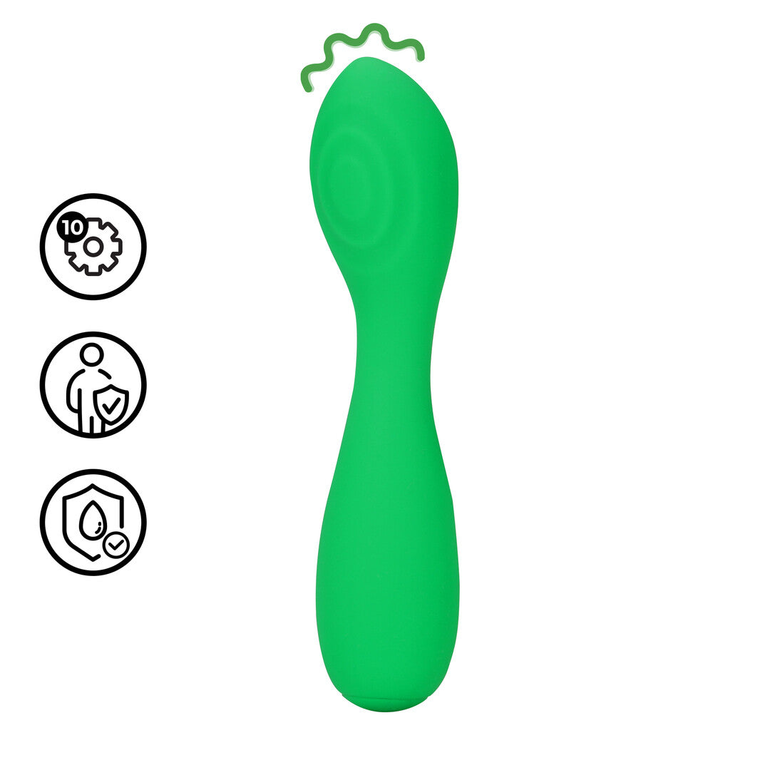 Mini-Vibrator flexibel Grün 10 x Ø 2,9 cm