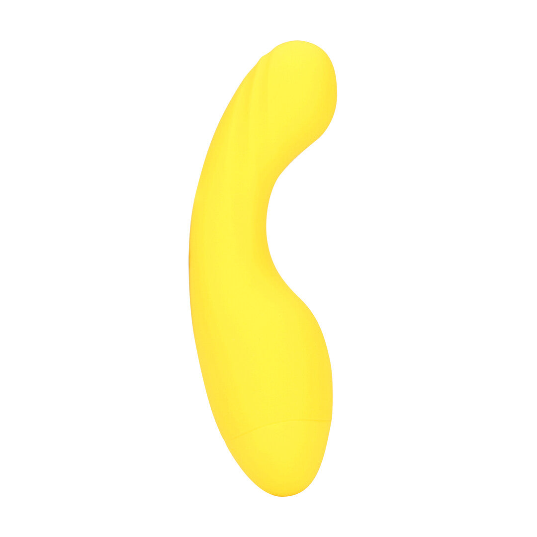 Mini-Vibrator gebogen Gelb 9 x Ø 4,1 cm