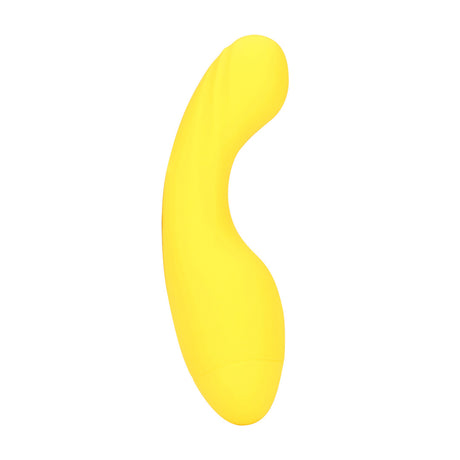 Mini-Vibrator gebogen Gelb 9 x Ø 4,1 cm