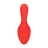 Mini-Vibrator mit Dreifach-Stimulation Rot 7 x Ø 4,1 cm