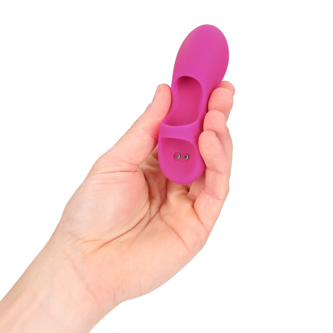 Finger-Vibrator Mini Pink 11 x Ø 3,4 cm