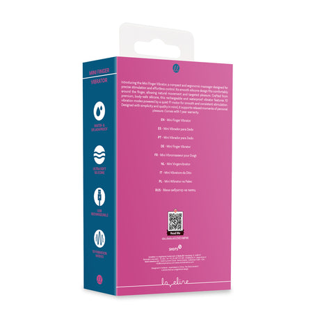 Finger-Vibrator Mini Pink 11 x Ø 3,4 cm