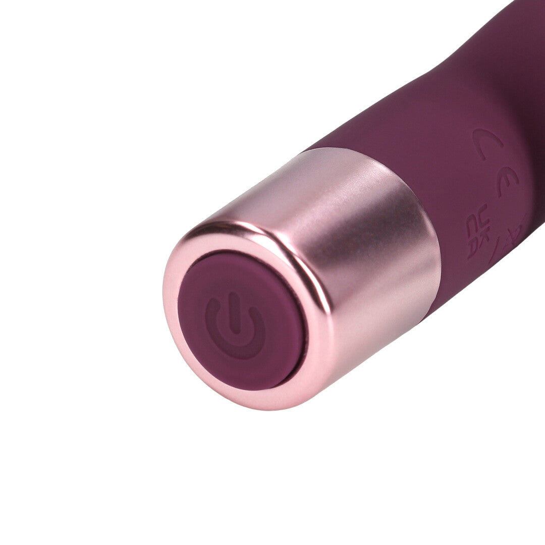 Massagestab Mini Classic Burgunderrot 11,7 x Ø 2,6 cm