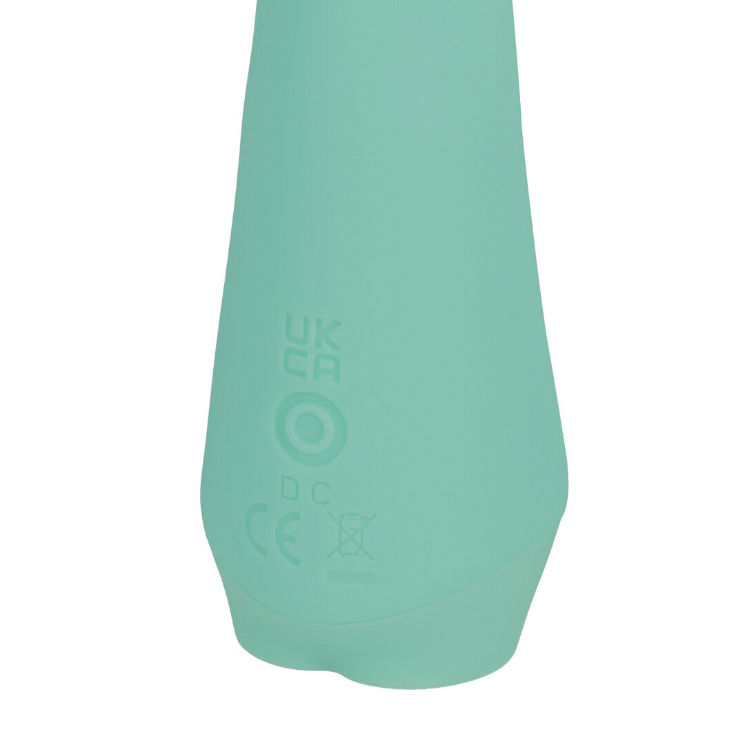 Rabbit-Vibrator Mini Dual Grün 11,9 x Ø 3 cm