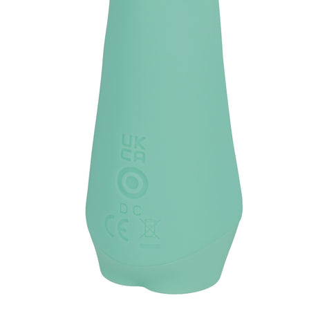 Rabbit-Vibrator Mini Dual Grün 11,9 x Ø 3 cm