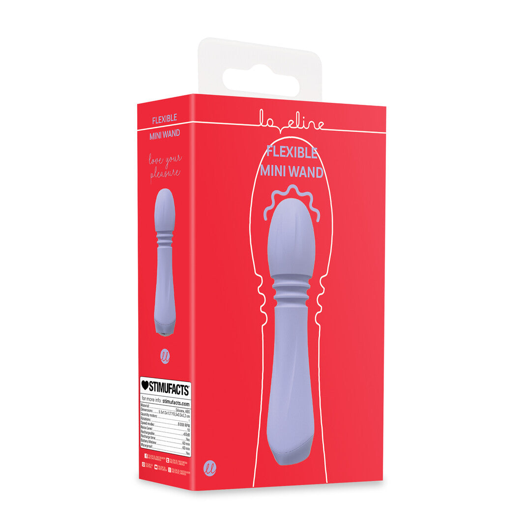 Massagestab Mini flexibel Lavendel 11,9 x Ø 2,6 cm