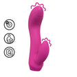 Mini-Rabbit-Vibrator gebogen Pink 13,5 x 3,3 cm