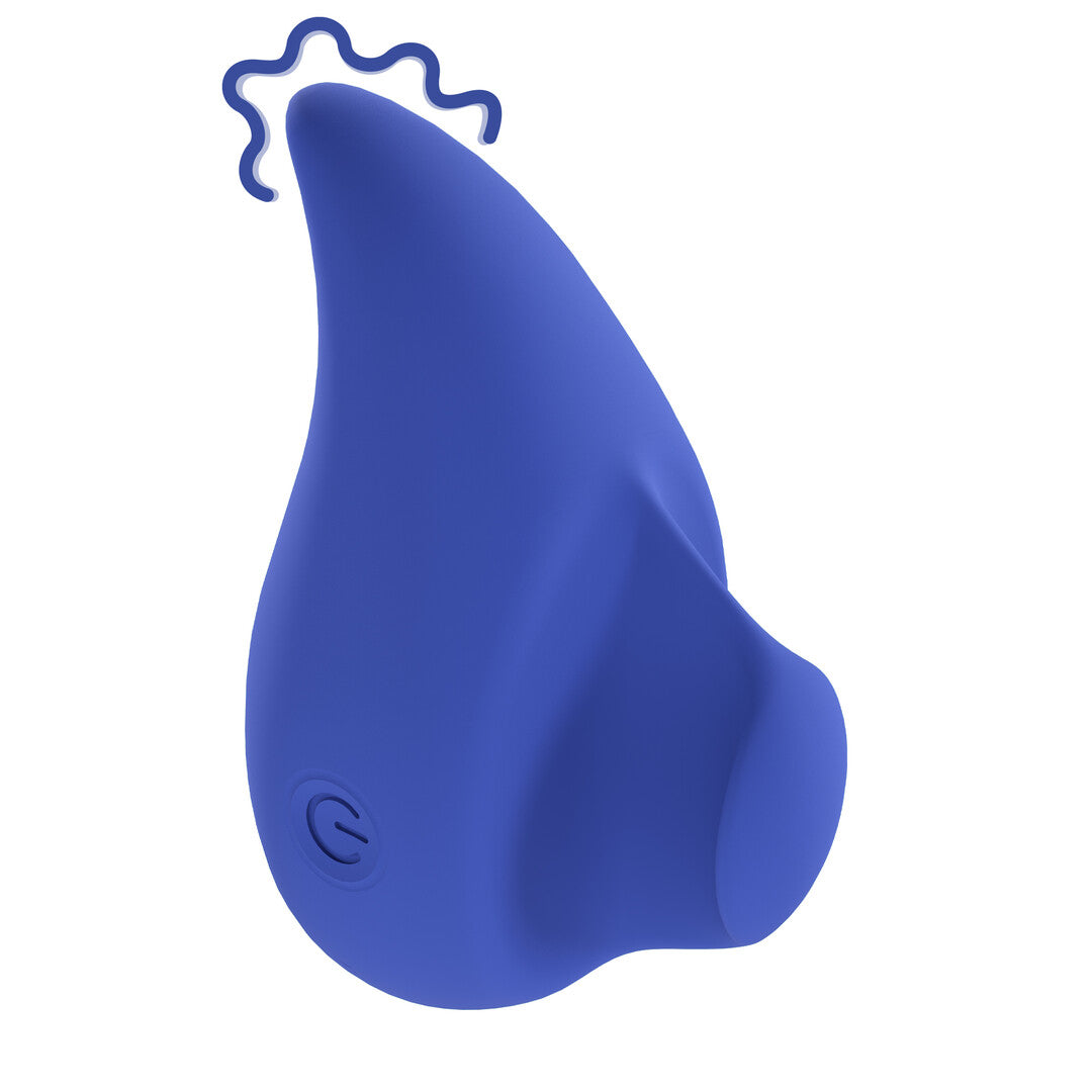 Massagestab Ergo Grip aufliegend Blau 7,5 x Ø 4,8 cm