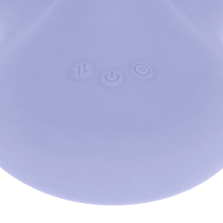 Vibrations-Sitz mit Puls- und Stoßfunktion Violett 22,5 x Ø 3,8 cm