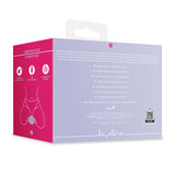 Vibrations-Sitz mit Puls- und Stoßfunktion Violett 22,5 x Ø 3,8 cm