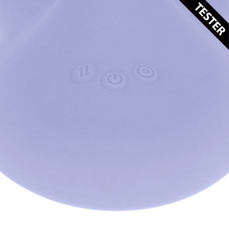 Vibrations-Sitz mit Puls- und Stoßfunktion Violett 22,5 x Ø 3,8 cm