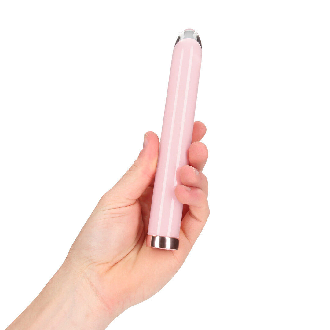 Glas-Vibrator Pink 16 x Ø 2,5 cm