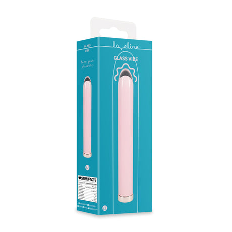 Glas-Vibrator Pink 16 x Ø 2,5 cm