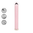 Glas-Vibrator gerade Pink 16 x 2,5 cm