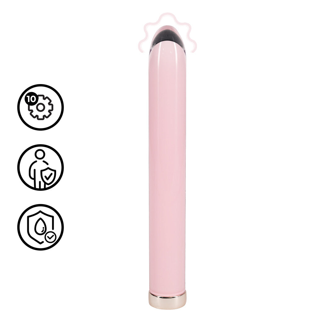 Glas-Vibrator Pink 16 x Ø 2,5 cm