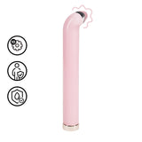 Glas-Vibrator G-Punkt Pink 16 x Ø 2,5 cm