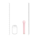 Glas-Vibrator birnenförmig Pink 16 x Ø 2,5 cm