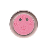 Glas-Vibrator birnenförmig Pink 16 x Ø 2,5 cm