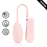 Ei-Vibrator Felicite mit 10 Funktionen Pink 16 x Ø 3,2 cm
