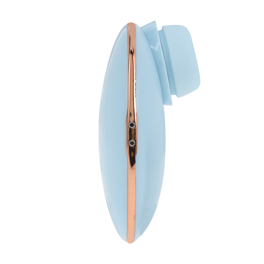 Vibrator Dreamsicle AirTap kompakt mit zwei Kopfaufsätzen Blau 7,6 cm