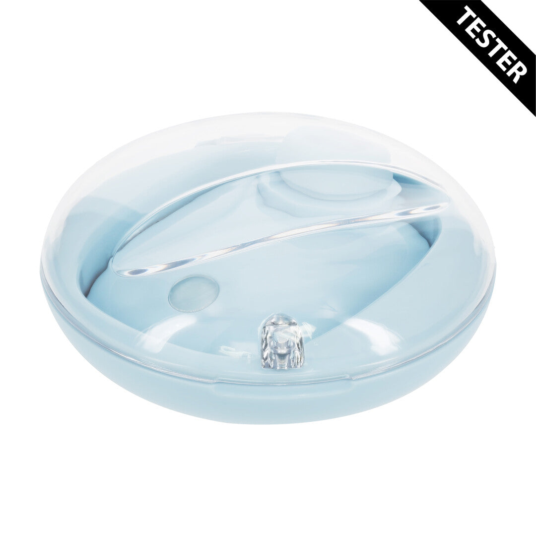 Vibrator Dreamsicle AirTap kompakt mit zwei Kopfaufsätzen Blau 7,6 cm