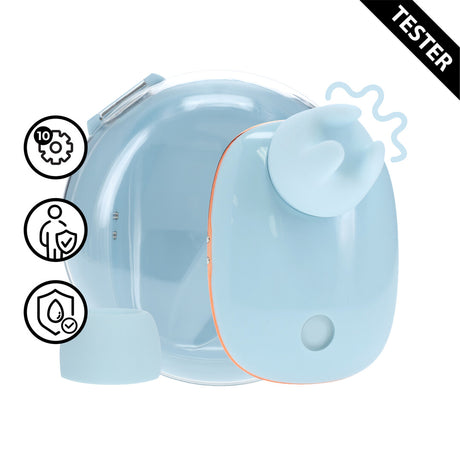 Vibrator Dreamsicle AirTap kompakt mit zwei Kopfaufsätzen 7,6 cm