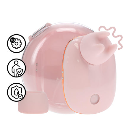 Vibrator Dreamsicle AirTap kompakt mit zwei Kopfaufsätzen 7,6 cm