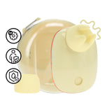 Vibrator Dreamsicle AirTap kompakt mit zwei Kopfaufsätzen Blau 7,6 cm