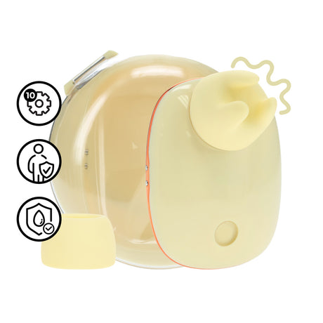 Vibrator Dreamsicle AirTap kompakt mit zwei Kopfaufsätzen 7,6 cm