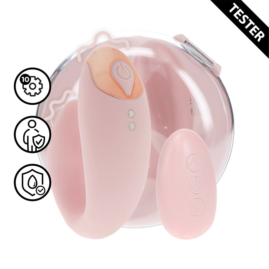 G-Punkt-Vibrator Daydream kompakt mit Fernbedienung Blau 8,5 cm