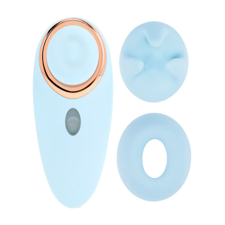 Vibrator Aurie AirTap mit zwei Kopfaufsätzen 12 cm