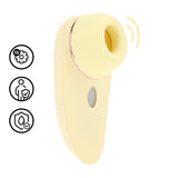 Vibrator Aurie AirTap mit zwei Kopfaufsätzen Blau 12 cm
