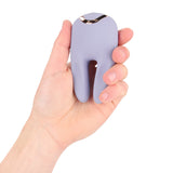 Vibrator Bonnie doppelseitig mit Klopffunktion Blau 11 cm