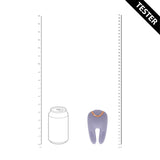 Vibrator Bonnie doppelseitig mit Klopffunktion Blau 11 cm