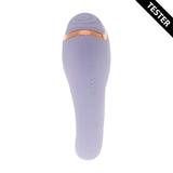 Vibrator Bonnie doppelseitig mit Klopffunktion Blau 11 cm