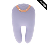 Vibrator Bonnie doppelseitig mit Klopffunktion Blau 11 cm