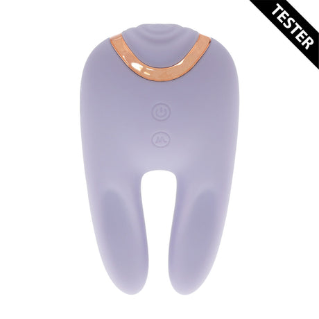 Vibrator Bonnie doppelseitig mit Klopffunktion 11 cm