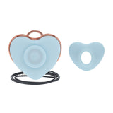 Vibrator Luvie AirTap herzförmig Blau 6,5 cm