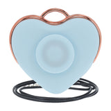 Vibrator Luvie AirTap herzförmig Blau 6,5 cm