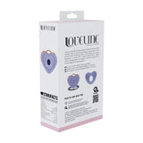 Vibrator Luvie AirTap herzförmig Blau 6,5 cm