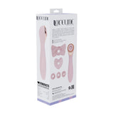 Massagestab Darling AirTap mit fünf Kopfaufsätzen Blau 8 cm